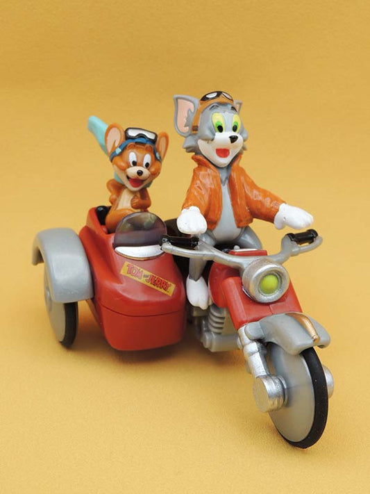 Kinder Maxi - Tom & Jerry Moto Sidecar - Jouet Vintage 2004 Ferrero