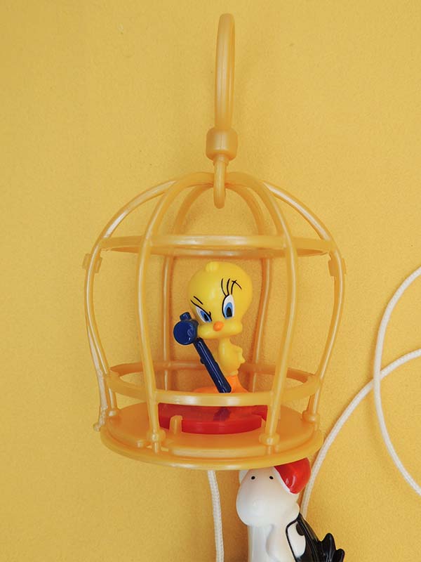 Kinder Maxi - Sylvestre & La Cage - Jouet Mécanique Vintage 2002