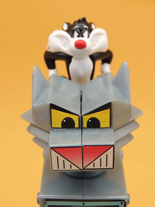 Kinder Maxi - Sylvestre Robot Chat - Jouet Mécanique Vintage 2002