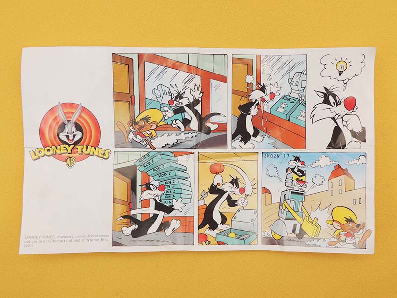 Kinder Maxi - Sylvestre Robot Chat - Jouet Mécanique Vintage 2002