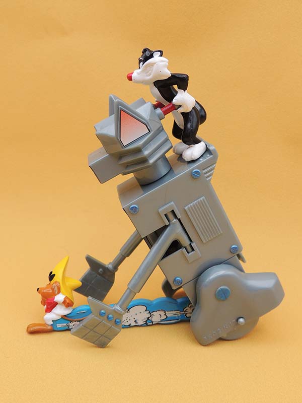 Kinder Maxi - Sylvestre Robot Chat - Jouet Mécanique Vintage 2002