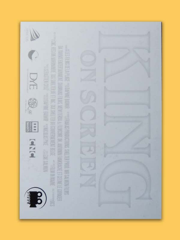 King On Screen - Carte Collector The Shining - Clochette à gogo 2023
