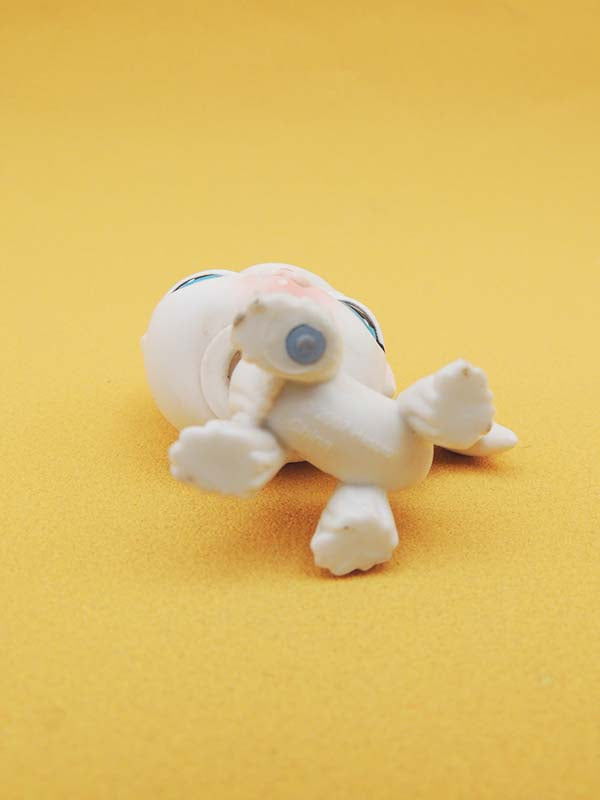 Littlest Pet Shop - Chat Angora Blanc - #9 LPS Hasbro