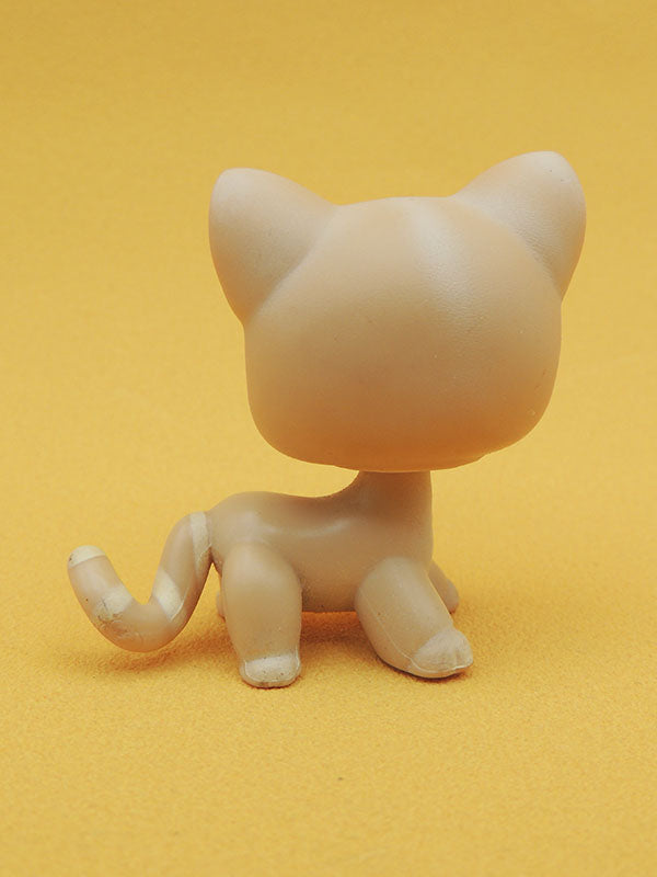 Littlest Pet Shop - Chat Beige Poils Courts - #228 LPS Hasbro