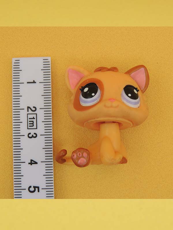 Littlest Pet Shop MINI - Bébé Chat Chaton Orange - #2414 LPS Hasbro