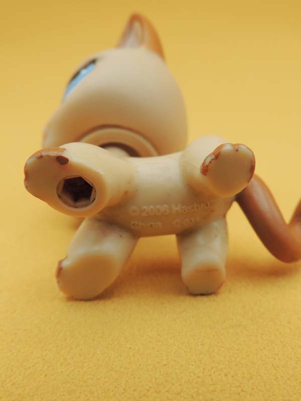 Littlest Pet Shop - Chat Européen Beige - #1024 LPS Hasbro