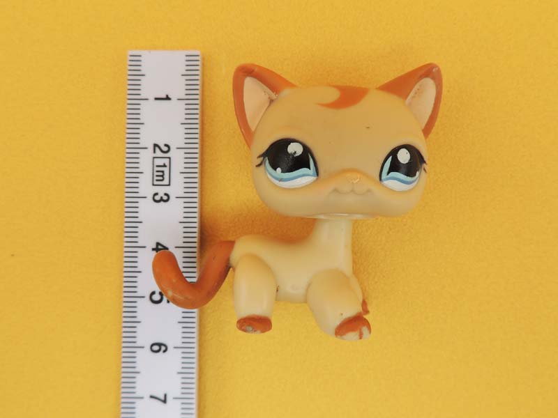 Littlest Pet Shop - Chat Européen Beige - #1024 LPS Hasbro