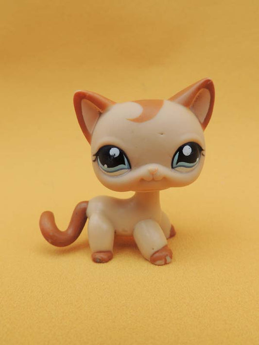 Littlest Pet Shop - Chat Européen Beige - #1024 LPS Hasbro