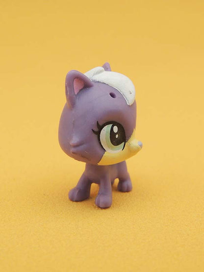 Littlest Pet Shop MINI - Chat Feisty Fluffball - #53 LPS Hasbro