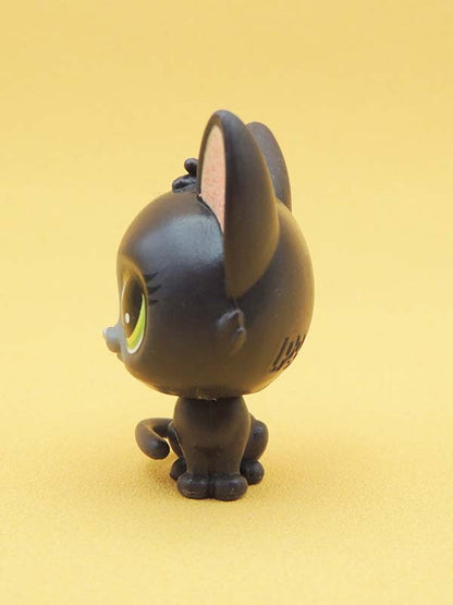 Littlest Pet Shop MINI - Chat Jade Catkin Glitter - #2-74 LPS Hasbro