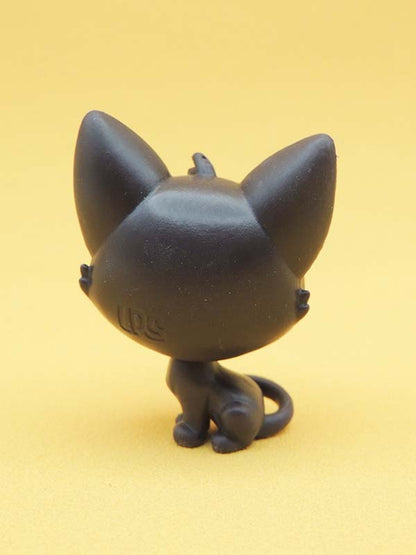 Littlest Pet Shop MINI - Chat Jade Catkin Glitter - #2-74 LPS Hasbro