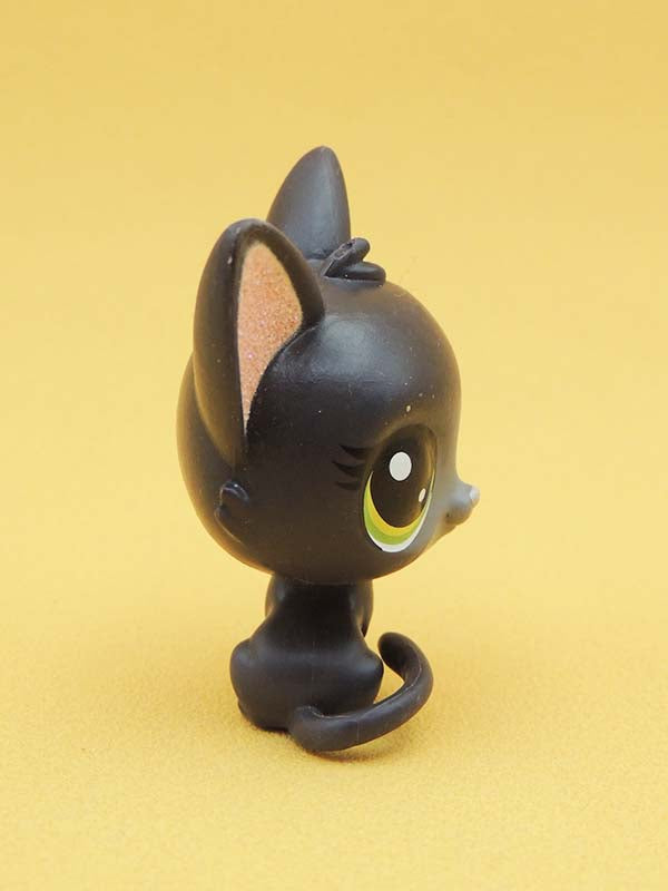 Littlest Pet Shop MINI - Chat Jade Catkin Glitter - #2-74 LPS Hasbro
