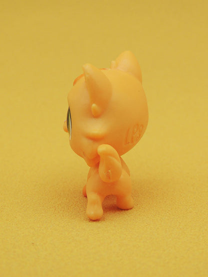 Littlest Pet Shop MINI - Chat Kitty Von Grey-Cat - #1-095 LPS Hasbro