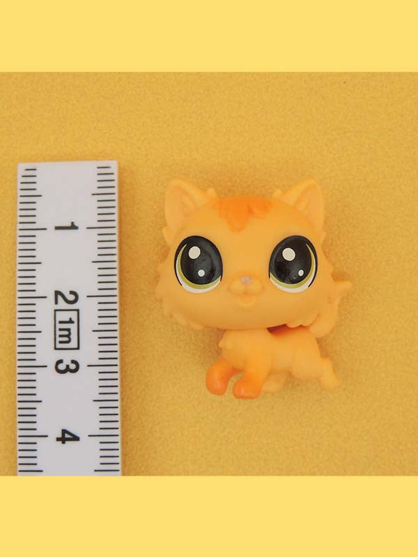 Littlest Pet Shop MINI - Chat Kitty Von Grey-Cat - #1-095 LPS Hasbro