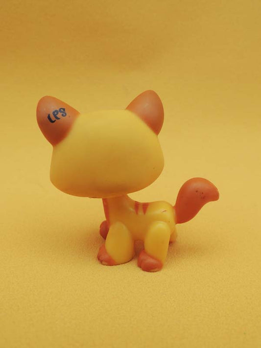 Littlest Pet Shop - Chat Jaune Maine Coon - #1137 LPS Hasbro