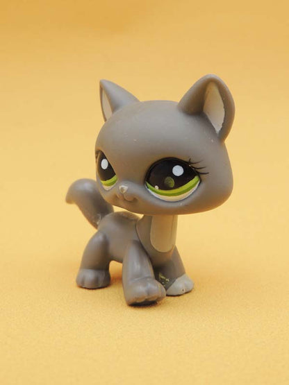 Littlest Pet Shop - Chat Marcheur Gris - #1059 LPS Hasbro