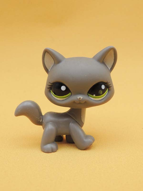 Littlest Pet Shop - Chat Marcheur Gris - #1059 LPS Hasbro