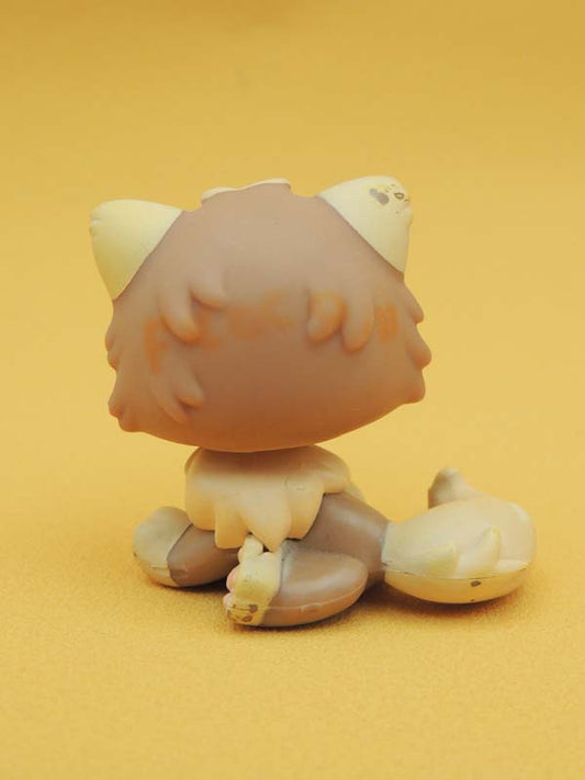 Littlest Pet Shop - Chat Persan Beige et Brun - #1063 LPS Hasbro