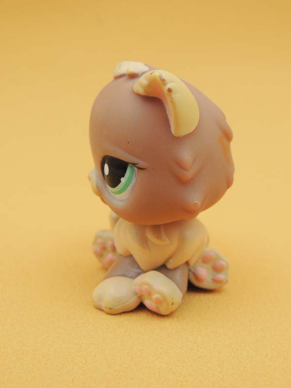 Littlest Pet Shop - Chat Persan Beige et Brun - #1063 LPS Hasbro