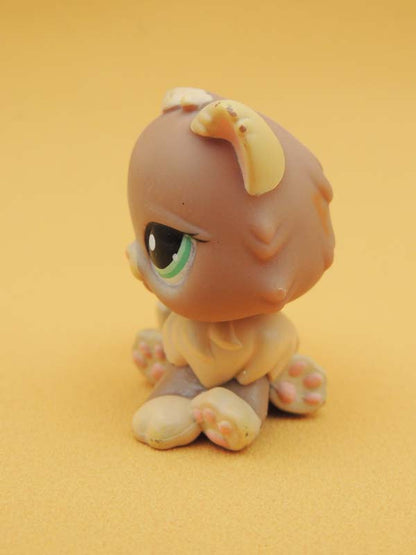 Littlest Pet Shop - Chat Persan Beige et Brun - #1063 LPS Hasbro