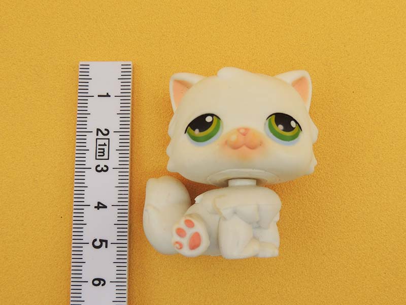 Littlest Pet Shop - Chat Persan Blanc - #15 LPS Hasbro