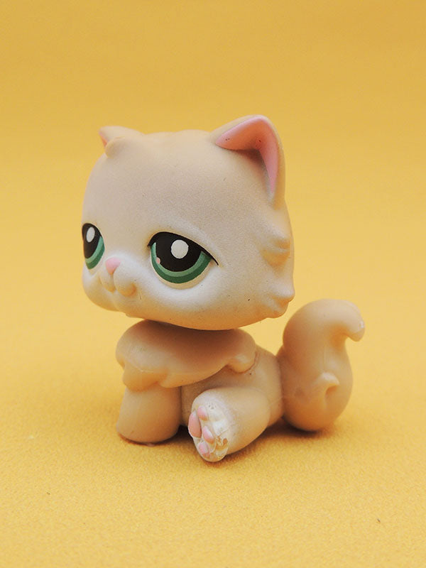 Littlest Pet Shop - Chat Persan Beige Assis - #129 LPS Hasbro