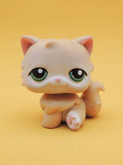 Littlest Pet Shop - Chat Persan Beige Assis - #129 LPS Hasbro