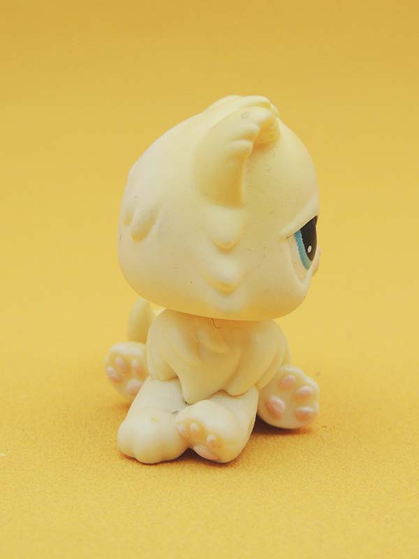 Littlest Pet Shop - Chat Persan Beige Crème - #428 LPS Hasbro