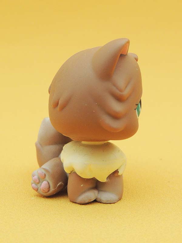 Littlest Pet Shop - Chat Persan Marron - #371 LPS Hasbro