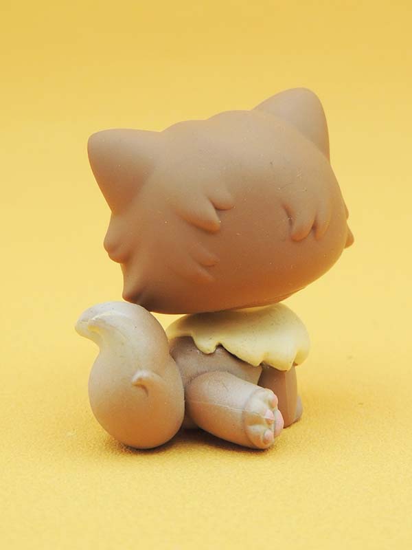 Littlest Pet Shop - Chat Persan Marron - #371 LPS Hasbro