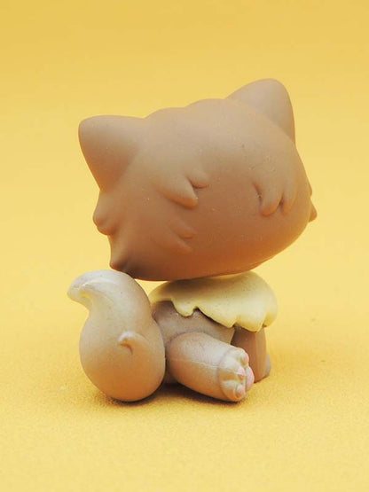 Littlest Pet Shop - Chat Persan Marron - #371 LPS Hasbro