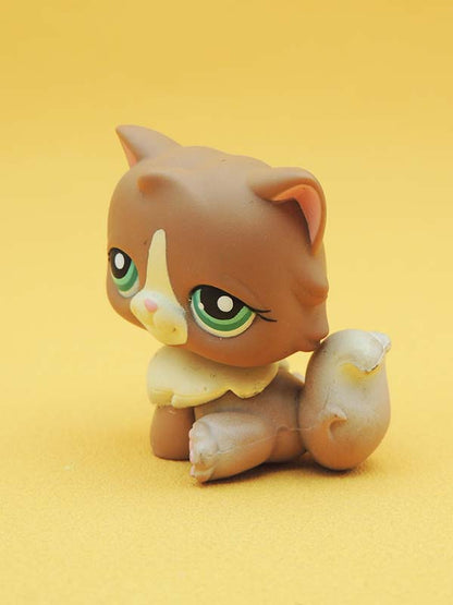 Littlest Pet Shop - Chat Persan Marron - #371 LPS Hasbro