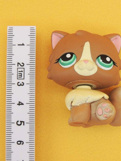 Littlest Pet Shop - Chat Persan Marron - #371 LPS Hasbro
