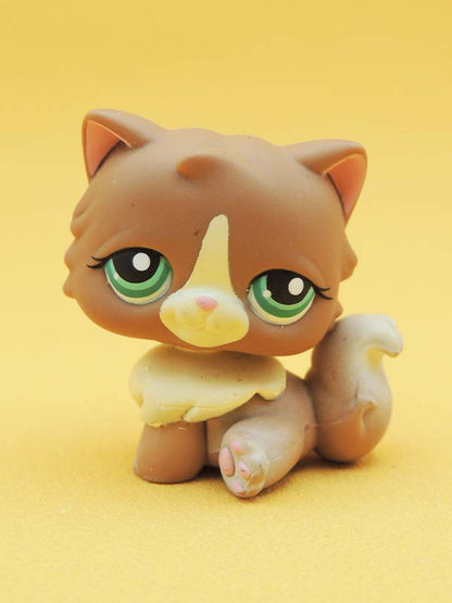 Littlest Pet Shop - Chat Persan Marron - #371 LPS Hasbro