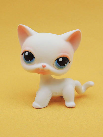 Littlest Pet Shop - Chat Rose et Blanc - #64 LPS Hasbro
