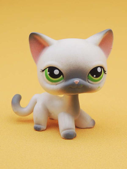 Littlest Pet Shop - Chat Siamois Poils Court - #125 LPS Hasbro