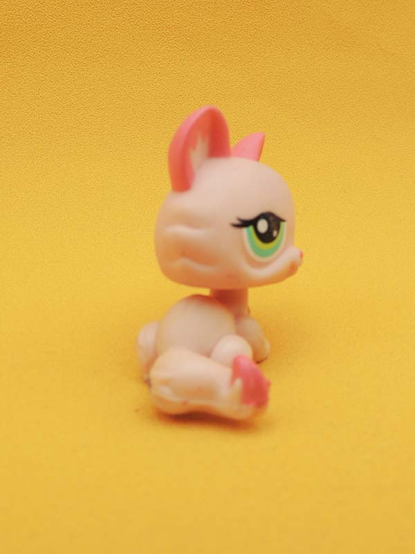 Littlest Pet Shop - Chat Sphinx Rose - #1345 LPS Hasbro