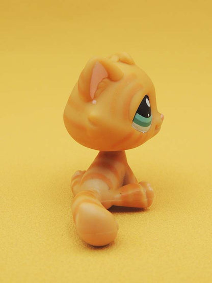Littlest Pet Shop - Chat Tigré Orange Tabby Cat - #300 LPS Hasbro