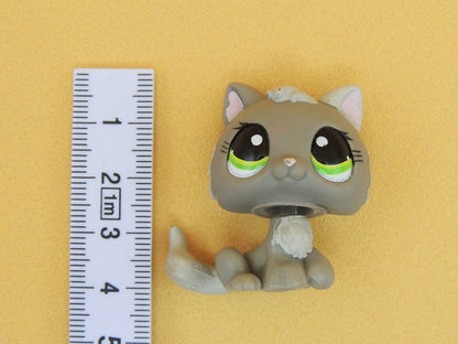 Littlest Pet Shop - Chaton Gris - #1035 LPS Hasbro