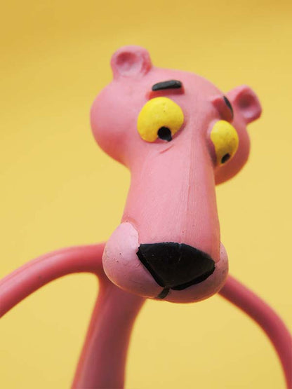 La Panthère Rose - Figurine Schleich 1982 - PVC Flexible 15cm