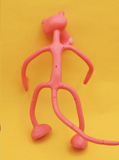 La Panthère Rose - Figurine Schleich 1982 - PVC Flexible 15cm