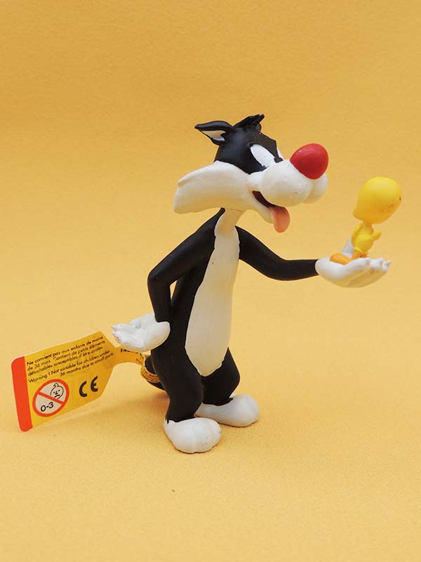 Looney Tunes - Sylvestre & Titi - Figurine PVC Plastoy
