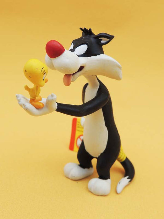 Looney Tunes - Sylvestre & Titi - Figurine PVC Plastoy