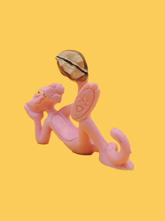 La Panthère Rose - Mega Sandwich - Figurine Fil de Fer Vintage 70's 80's