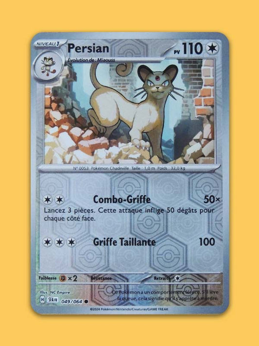 Pokémon - Persian - 049/064 Holo - SFA - FR 2024