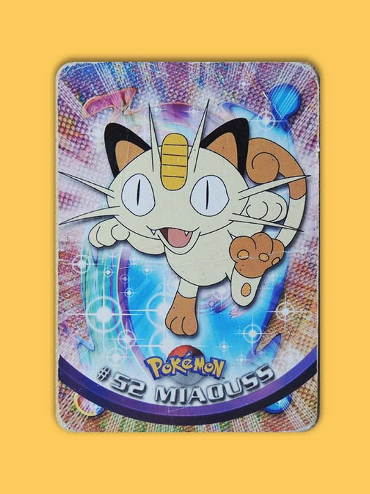 Pokémon - Miaouss N°52 - TOPPS Edition FR 1999