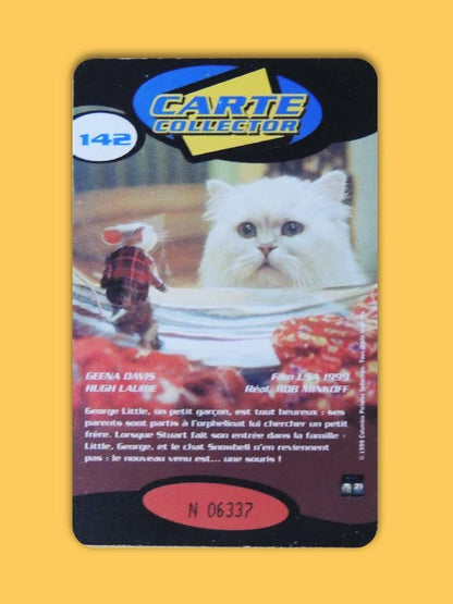 Stuart Little - Video Futur - Carte Collector n°142 (2000)