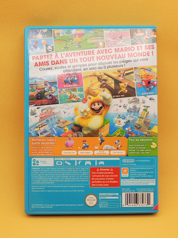 Super Mario 3D Worlds - Edition Limitée Mario Chat (Neko Mario) - Jeu WII U Nintendo