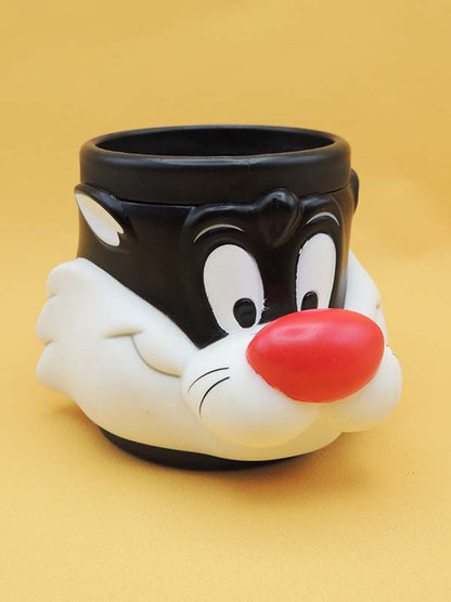 Sylvestre Le Chat - Grand Mug Tête de Chat - Vintage 1992