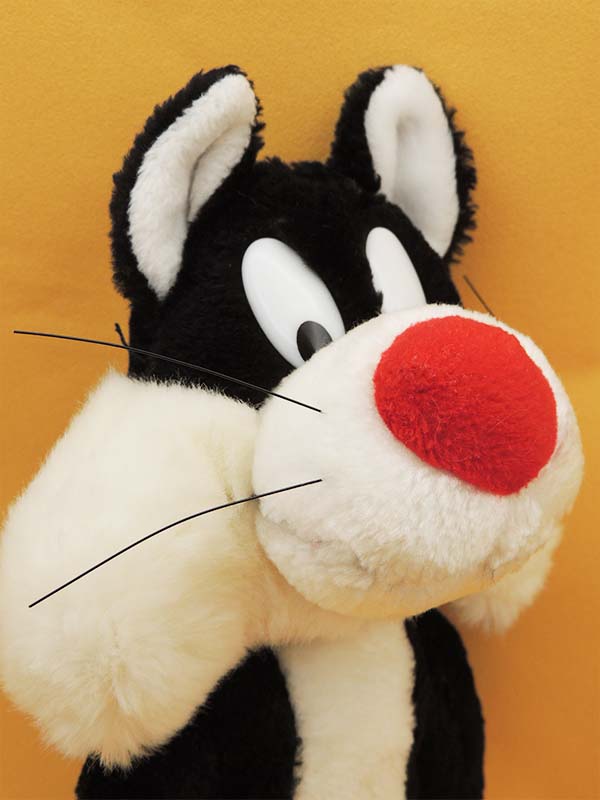 Sylvestre Le Chat - Peluche Vintage 1993 - 35cm Looney Tunes